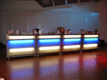 individuell beleuchtete Bar - Modell "DAIQUIRI"